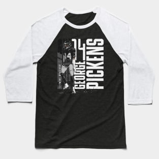 George Pickens Pittsburgh Vertical Name Baseball T-Shirt